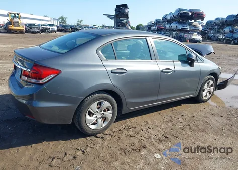 2013 Honda Civic Lx from USA, damaged, VIN 19XFB2F54DE041313